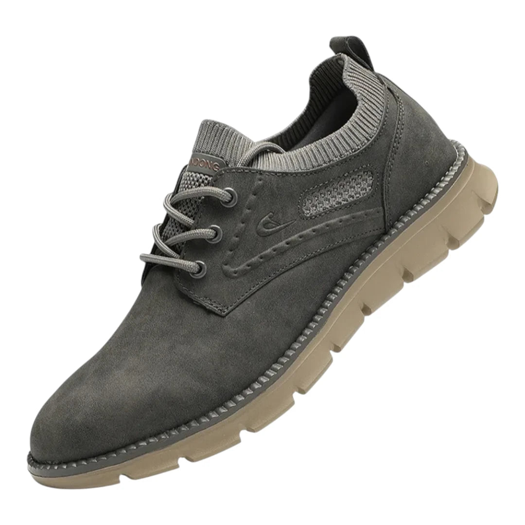 Men’s Casual Vegan Leather Shoes – Oxford Style with Flexible Sole