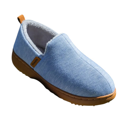 Leo Fleece Lined Slippers – Warm Non Slip Indoor Outdoor House Shoes