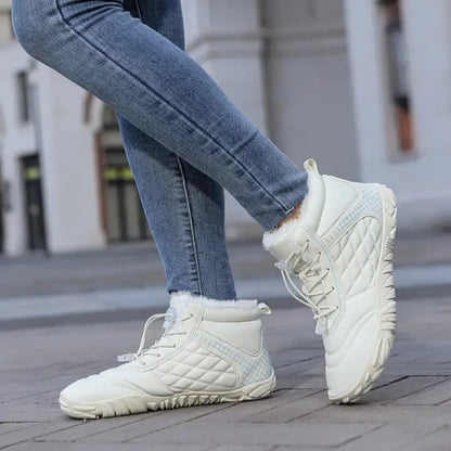 Arlo Barefoot Winter Boots – Warm Lined Minimalist Toe Shoes