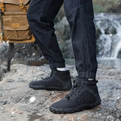 Arlo Barefoot Winter Boots – Warm Lined Minimalist Toe Shoes