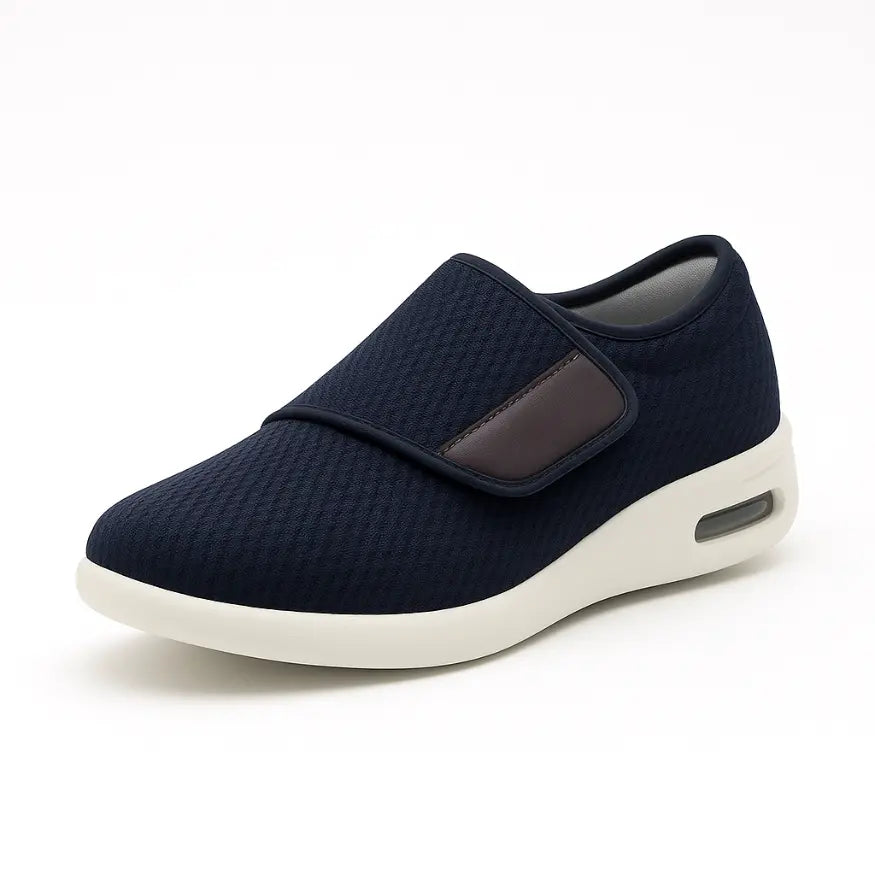 Elliot Wide Fit Shoes – Adjustable Velcro Orthopedic Shoes