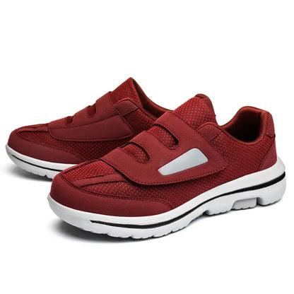 Evan Mens Wide Fit Shoes with Velcro – Orthopedic Walking Shoes