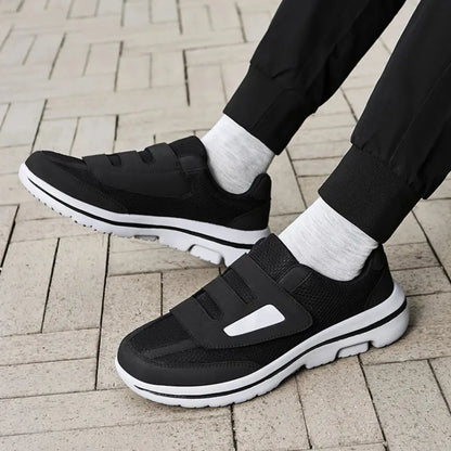 Evan Mens Wide Fit Shoes with Velcro – Orthopedic Walking Shoes