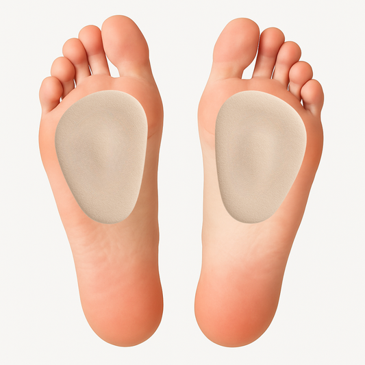 Gel Metatarsal Pads 1 Pair – Ball of Foot Cushions for Pain Relief