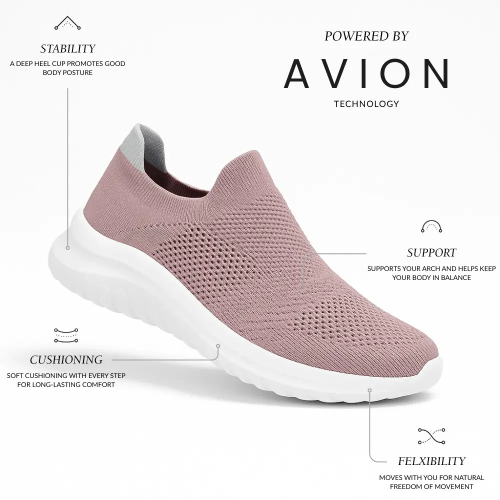 Luca Orthopedic Slip On Shoes – Lightweight, Breathable Sneakers