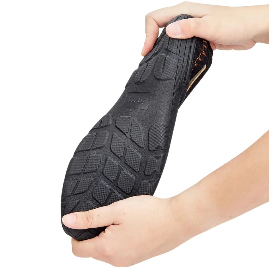 Noah Mens Fleece Lined Suede Slippers – Warm Slip On House Shoes