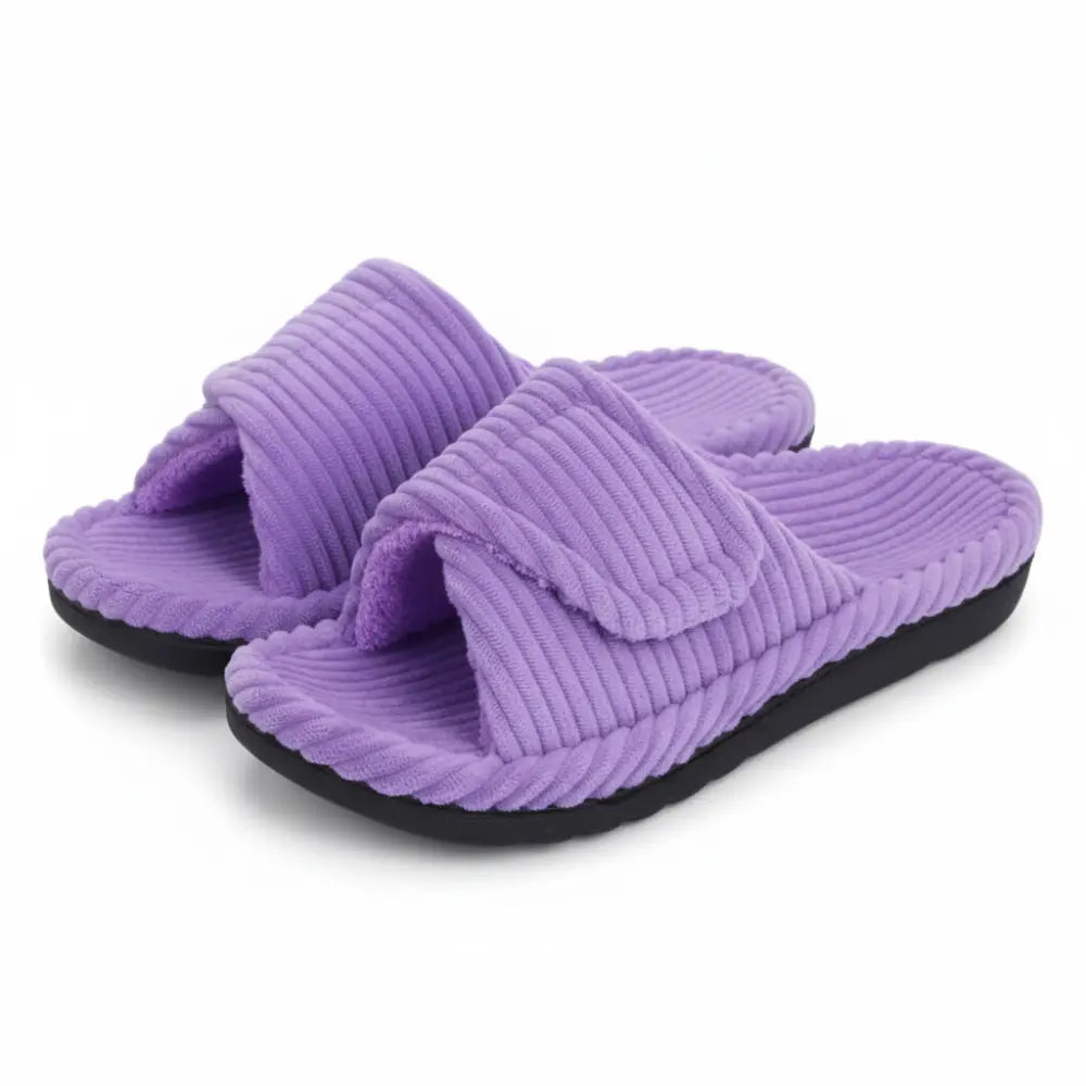 Sky Orthopedic Fluffy Slippers – Arch Support House Slides for Women