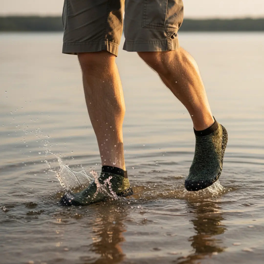 Unisex Barefoot Grip Shoes – Lightweight Yoga & Fitness Socks