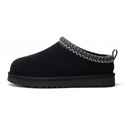 Women’s Suede Slippers – Fur Lined Indoor Outdoor House Shoes